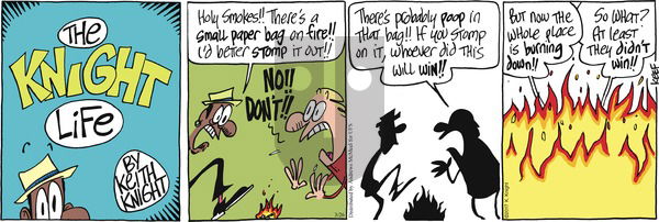 The Knight Life on Sunday March 26, 2017 Comic Strip