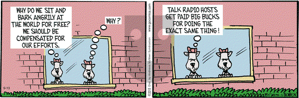 Grand Avenue on Thursday September 13, 2018 Comic Strip