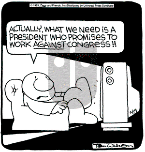Ziggy on Friday February 19, 1993 Comic Strip