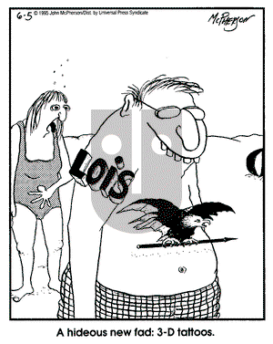 Close to Home on Monday June 5, 1995 Comic Strip