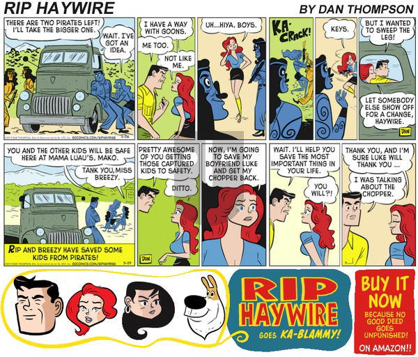 Rip Haywire on Sunday June 11, 2017 Comic Strip