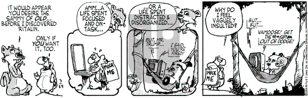 Over the Hedge - Wednesday March 24, 2004 Comic Strip