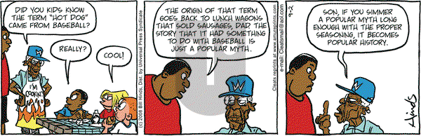 Cleats on Tuesday September 2, 2008 Comic Strip