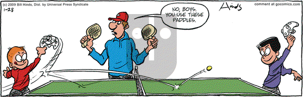 Cleats on Wednesday January 28, 2009 Comic Strip