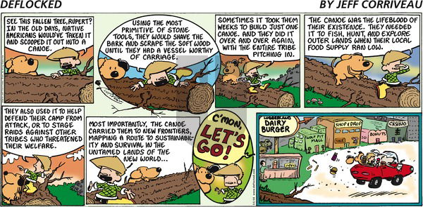 DeFlocked on Sunday November 16, 2014 Comic Strip