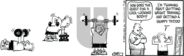Betty on Friday July 23, 1999 Comic Strip