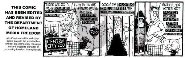 Monty on Thursday August 17, 2006 Comic Strip