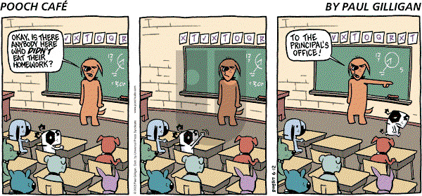 Pooch Cafe on Sunday June 12, 2005 Comic Strip