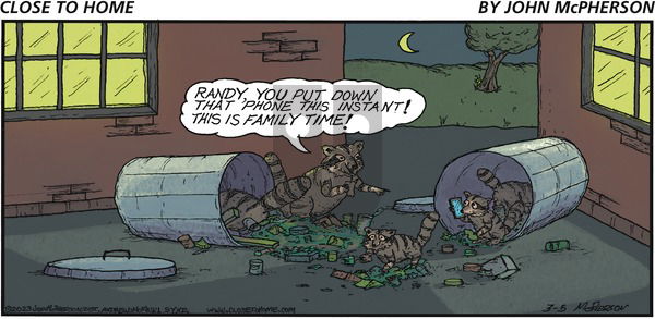 Close to Home on Sunday March 5, 2023 Comic Strip