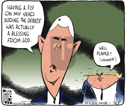 Tom Toles on Friday October 9, 2020 Comic Strip