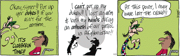 The Knight Life - Wednesday September 21, 2016 Comic Strip