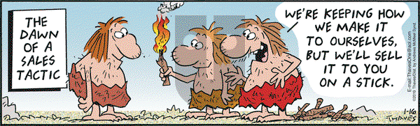 Frank and Ernest on Wednesday January 16, 2019 Comic Strip