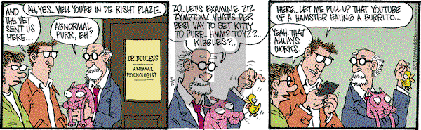 Monty on Wednesday February 15, 2017 Comic Strip
