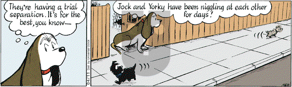 Fred Basset on Wednesday April 11, 2012 Comic Strip