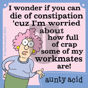 Aunty Acid on Saturday February 1, 2014 Comic Strip