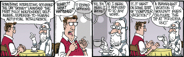 Monty on Thursday November 17, 2016 Comic Strip