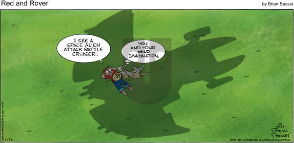 Red and Rover on Sunday May 18, 2025 Comic Strip