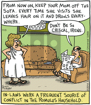 The Argyle Sweater on Monday November 3, 2014 Comic Strip