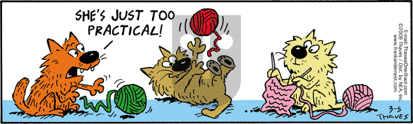 Frank and Ernest - Thursday March 5, 2009 Comic Strip