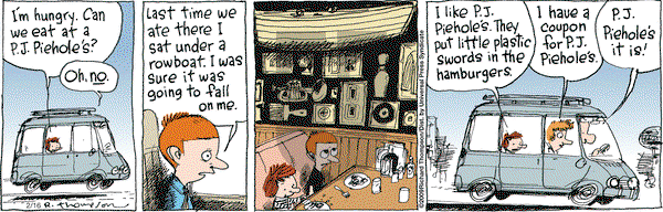 Cul de Sac on Monday February 16, 2009 Comic Strip