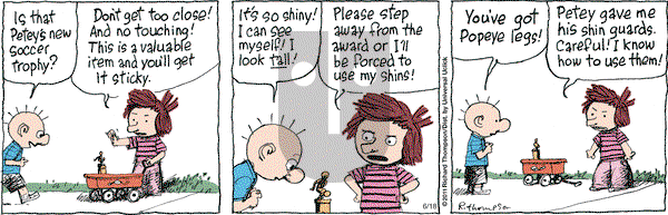 Cul de Sac on Saturday June 18, 2016 Comic Strip