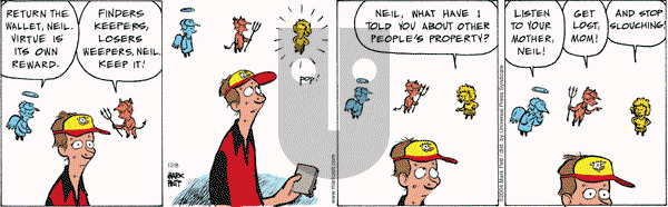 Lucky Cow on Wednesday December 8, 2004 Comic Strip