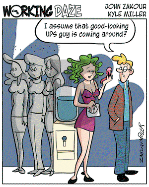 Working Daze on Wednesday January 26, 2005 Comic Strip