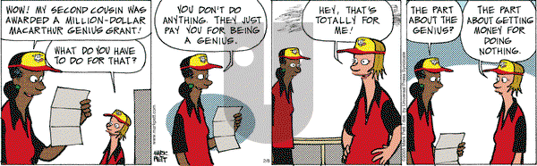 Lucky Cow on Tuesday February 8, 2005 Comic Strip