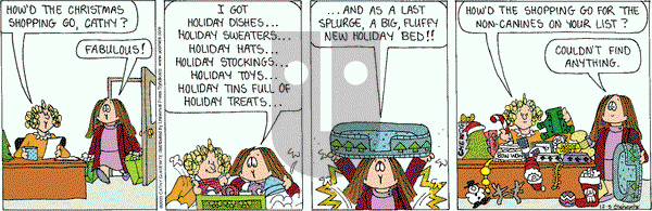 Cathy Classics on Friday December 5, 2003 Comic Strip
