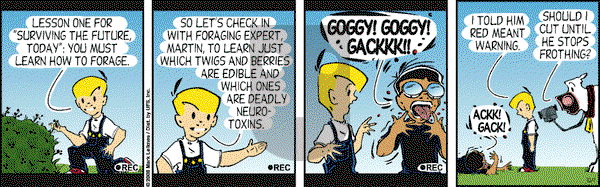 Cow and Boy Classics on Tuesday October 7, 2008 Comic Strip
