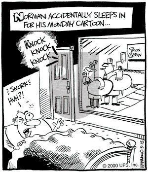 Reality Check on Monday May 15, 2000 Comic Strip