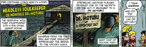 Cleats on Monday March 1, 2004 Comic Strip