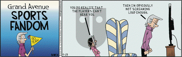 Grand Avenue - Saturday September 23, 2023 Comic Strip