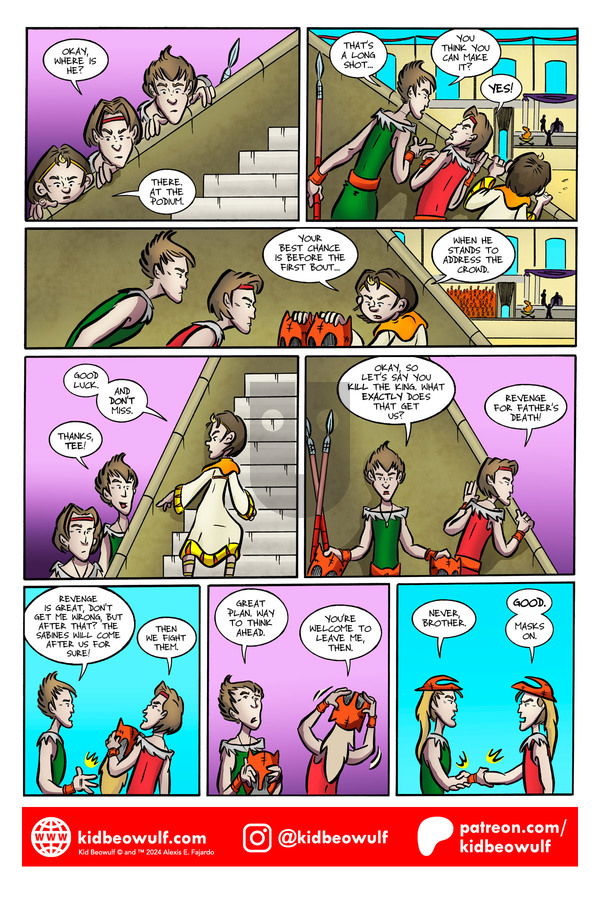 Kid Beowulf on Monday October 21, 2024 Comic Strip