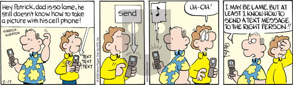 Drabble on Tuesday February 17, 2009 Comic Strip