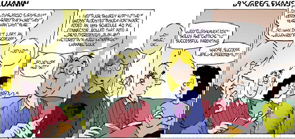 Luann on Sunday December 5, 1999 Comic Strip