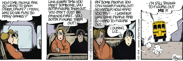 For Better or For Worse - Saturday December 4, 2021 Comic Strip
