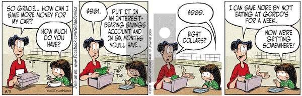 Baldo on Wednesday August 3, 2011 Comic Strip