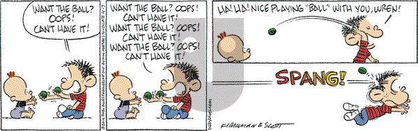 Baby Blues on Monday April 7, 2014 Comic Strip