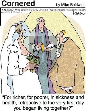 Cornered on Friday January 16, 2004 Comic Strip