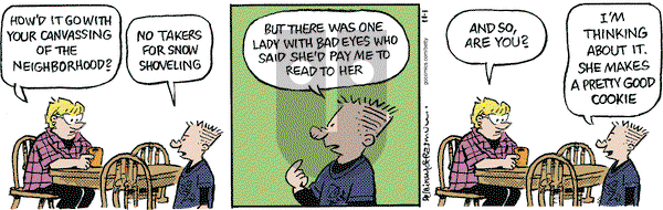 Betty on Saturday November 1, 2025 Comic Strip