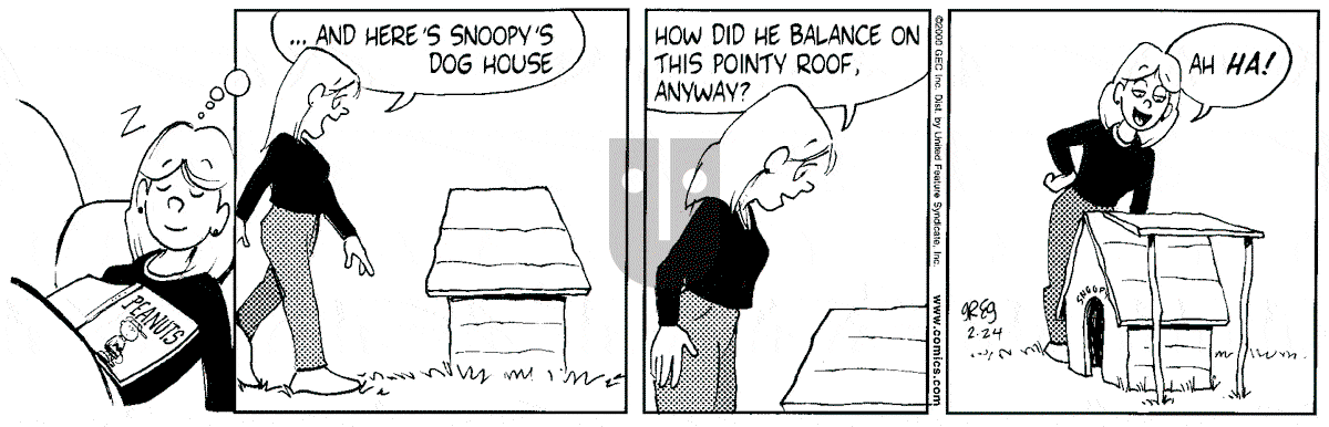 Luann - Thursday February 24, 2000 Comic Strip
