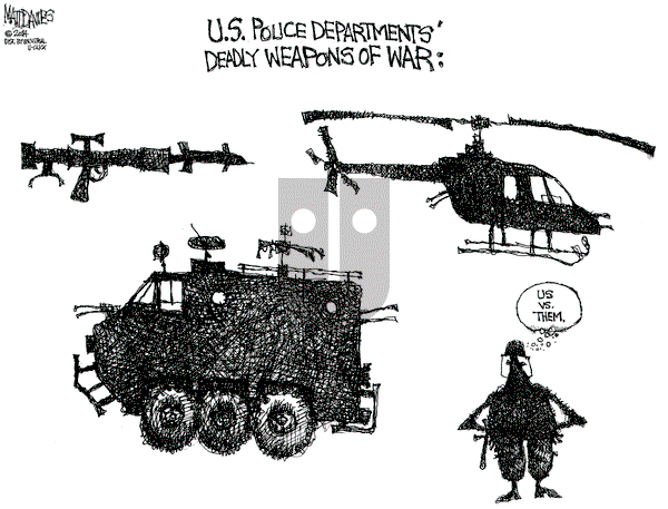 Matt Davies on Monday August 18, 2014 Comic Strip