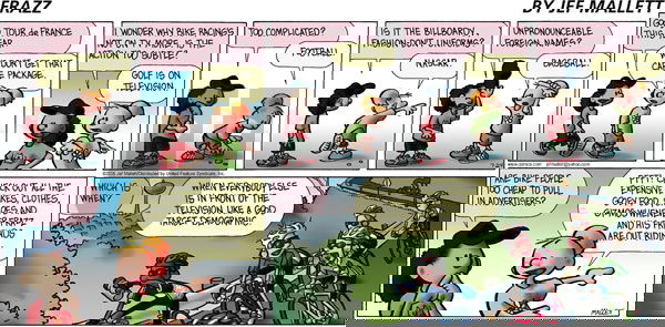 Frazz on Sunday July 24, 2005 Comic Strip