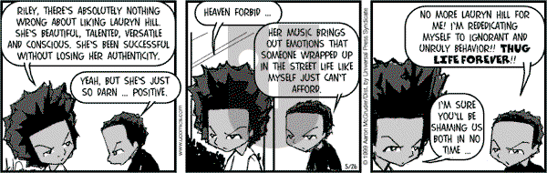 The Boondocks on Friday December 27, 2013 Comic Strip