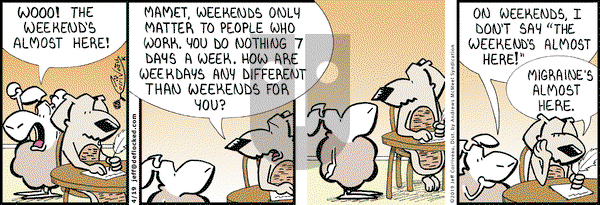 DeFlocked on Friday April 19, 2019 Comic Strip