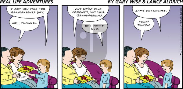 Real Life Adventures on Sunday September 11, 2016 Comic Strip