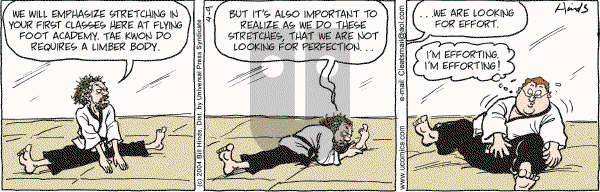 Cleats - Friday April 9, 2004 Comic Strip