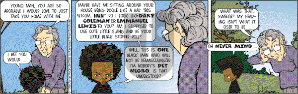 The Boondocks on Saturday April 1, 2006 Comic Strip