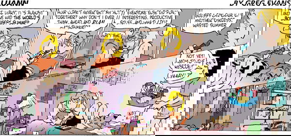 Luann on Sunday August 27, 2000 Comic Strip